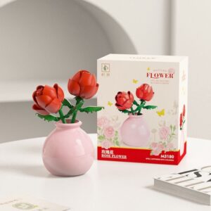 Red Rose Pot Plant