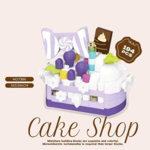 Lavender Cake Dessert